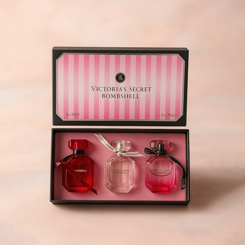 Victoria's Secret - Bombshell Mini Perfume Trio 3-In-1  Free (Original) ©