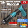 Portable Nail Gun With Full Box